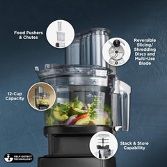 Vitamix Ascent X4 Gourmet SmartPrep Kitchen System, Professional-Grade Blender, Stainless-Steel Blades, 12-Cup Food Processor Attachment with 4 Discs, 48 Oz Blender Container, White