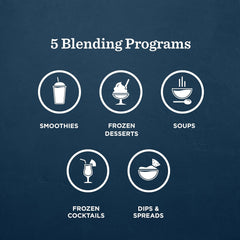 Vitamix Ascent X4 Blender with Five Blending Programs, Self-Cleaning Program, Professional-Grade Blender for Smoothies, Soups and More, Stainless-Steel Blades, 48 Oz Container, Polar White